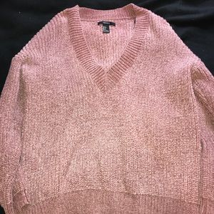 super soft v neck sweater